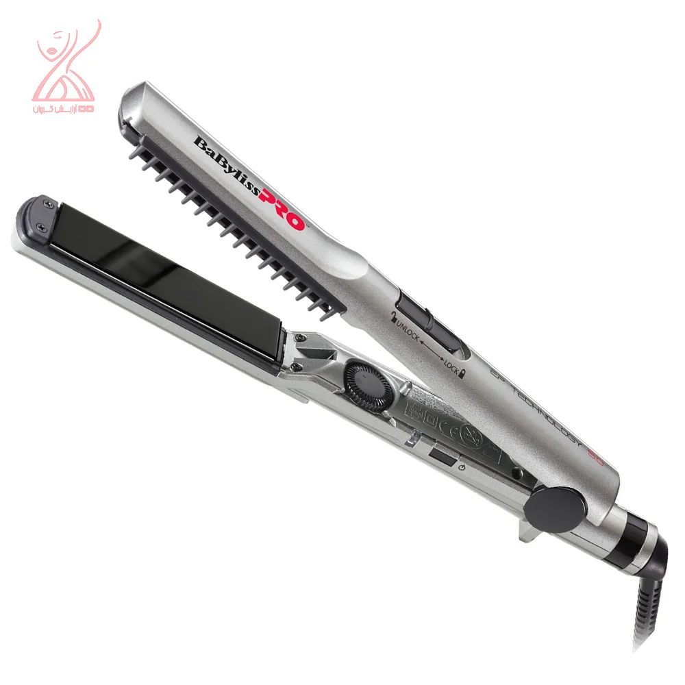 اتو مو بابلیس پرو مدل Babyliss PRO BAB2670EPE (برس مو قابل تعویض)