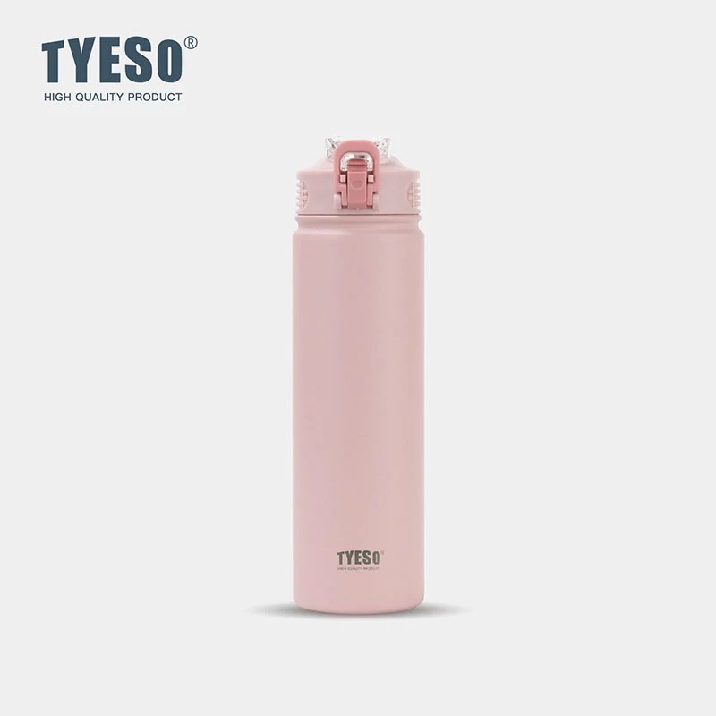 تراول ماگ آسان نوش دسته دار 750 میل تایسو Tyeso رنگ صورتی