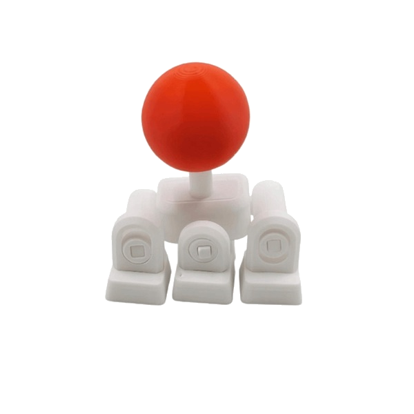 مدل سه بعدی کی پد جوی استیک Joystick keypad