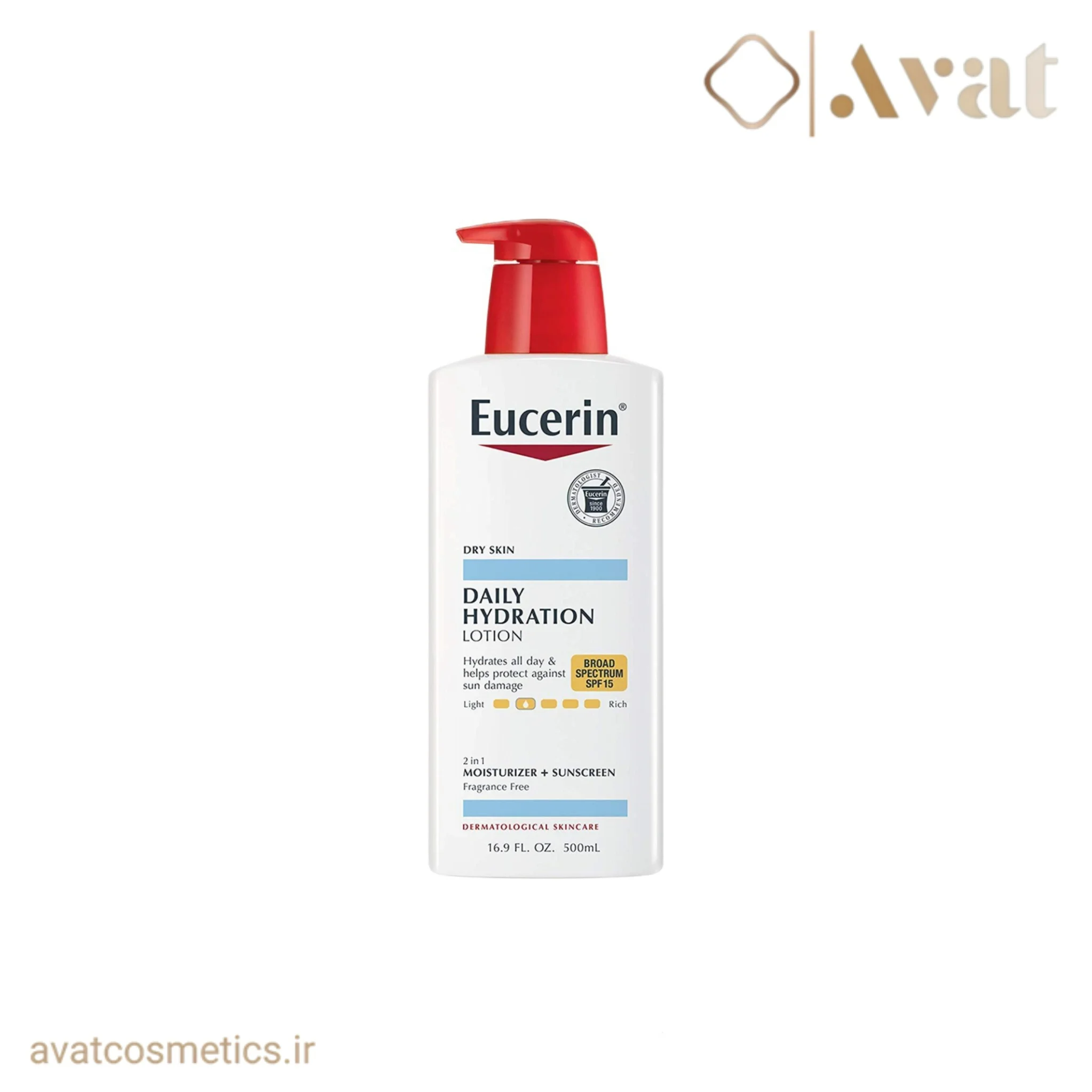 لوسیون ضدآفتاب مرطوبکننده اوسرین | EUCERIN Daily Hydration Lotion