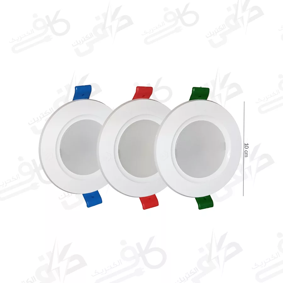 پنل توکار 8 وات سیلندری دنا الکتریک | مدل هلیا