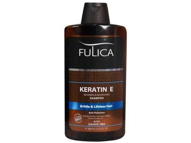 شامپو تقویت کننده و ترمیم کننده مو فولیکا مدل Keratin E حجم 400میل