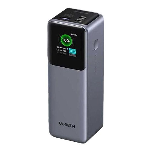 پاوربانک 200 وات یوگرین مدل PB722-35525B ظرفیت 25000 میلی آمپر ساعت