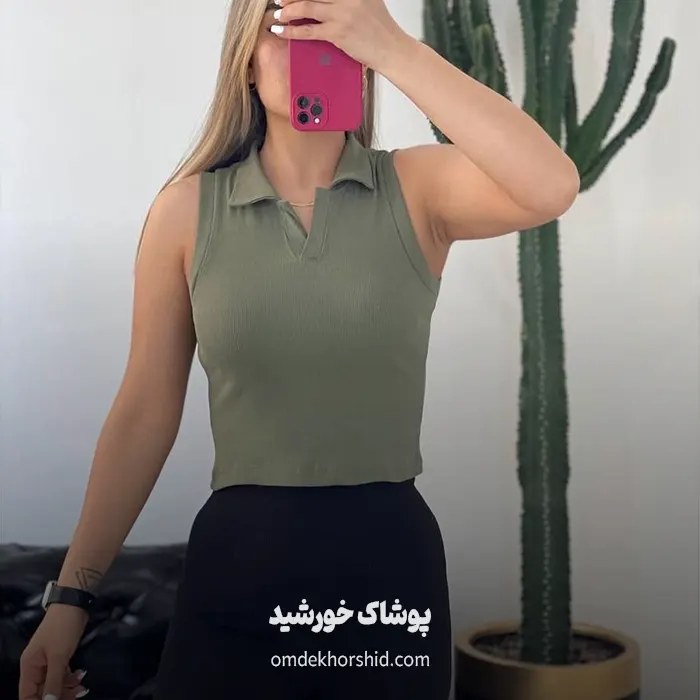 کراپ یقه مردانه