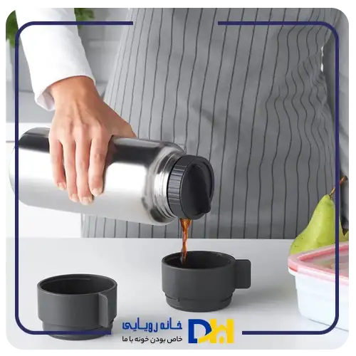 فلاسک لیوان دار استیل ایکیا UTRUSTNING