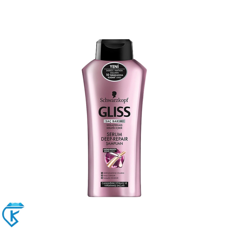 شامپو 600ml ویتامینه Gliss