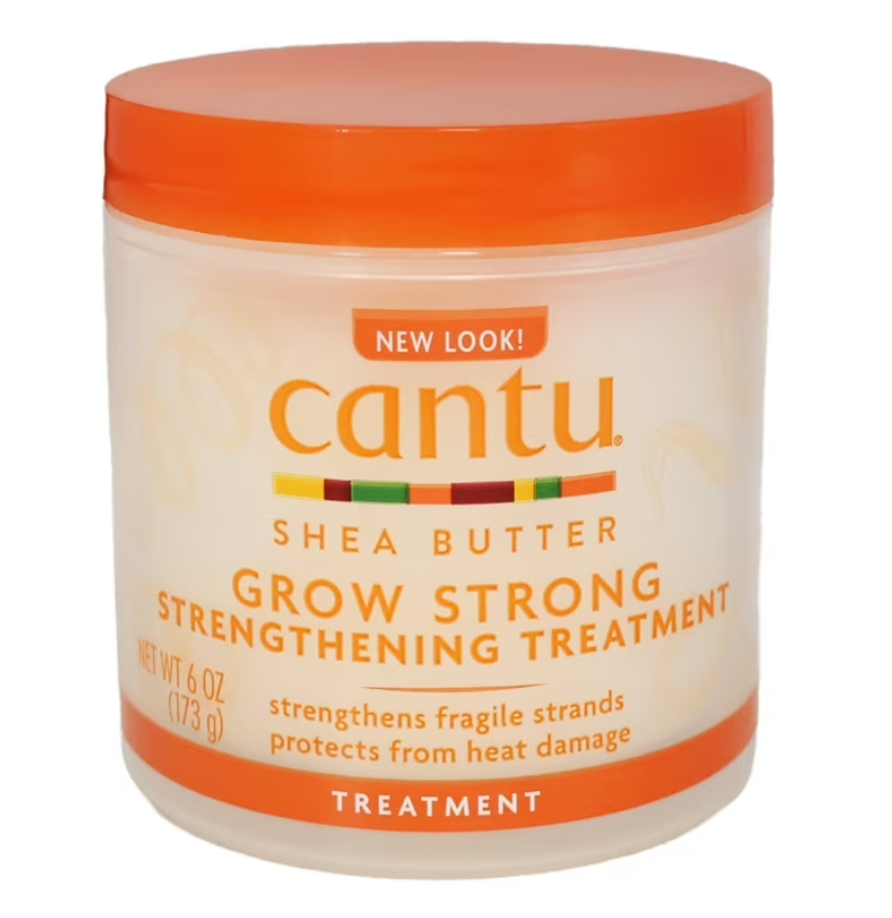 کرم تقویت کننده و ضد حرارت مو کنتو Cantu Shea Butter Grow Strong Strengthening Treatment