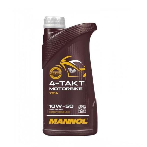 روغن موتور سیکلت تمام سنتتیک مانول مدل SN 10W-50 حجم 1 لیتر کد MOTOTUN-1050