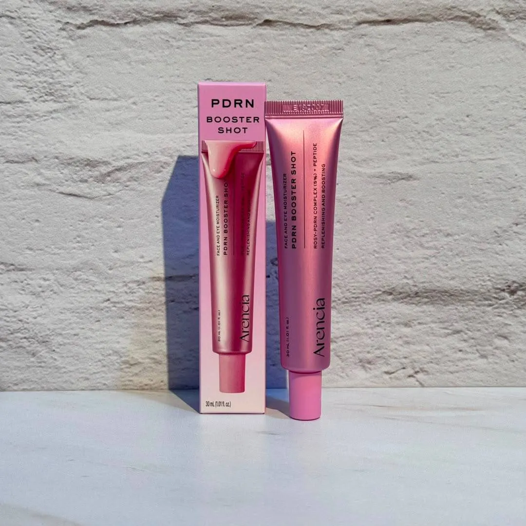 سرم دور چشم و صورت PDRN بوستر شات آرنسیا ترمیم کننده و جوانساز پوست Arencia Face And Eye Moisturizer PDRN Booster Shot