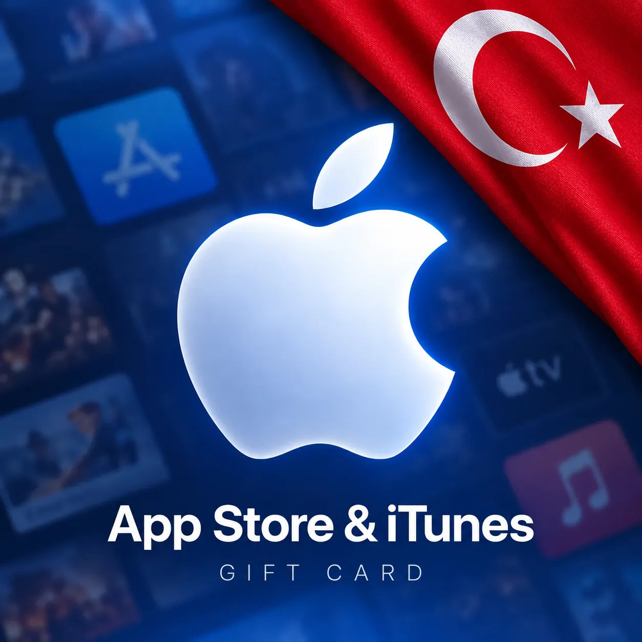 گیفت کارت 2000 لیری آیتونز اپل ترکیه (کپی)