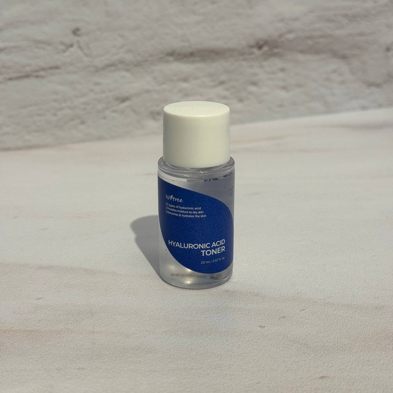 تونر آبرسان هیالورونیک اسید ایزنتری 20 میل Isntree Hyaluronic Acid Toner