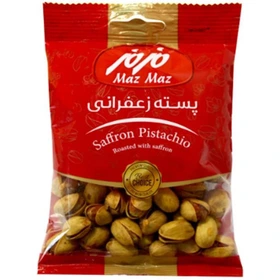 پسته زعفراني بزرگ مزمز