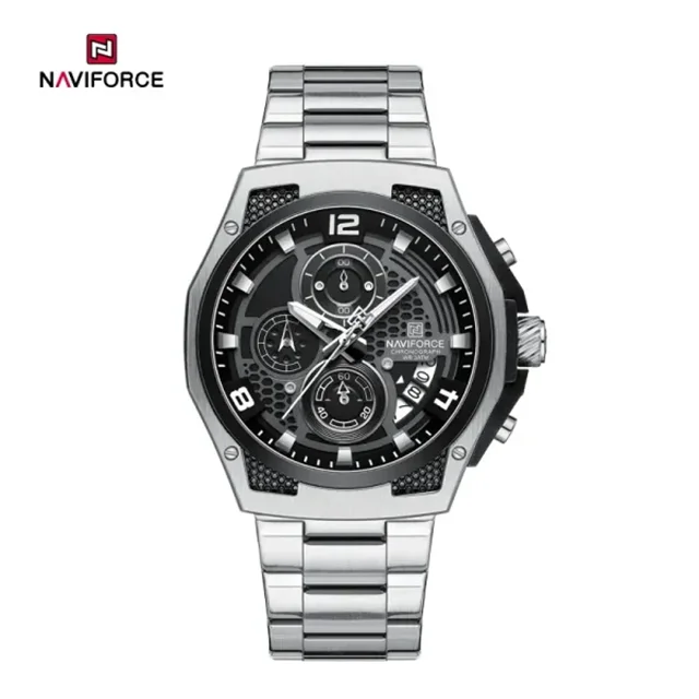 ساعت مچی مردانه نیوی فورس Naviforce NF 8051s S/B/S