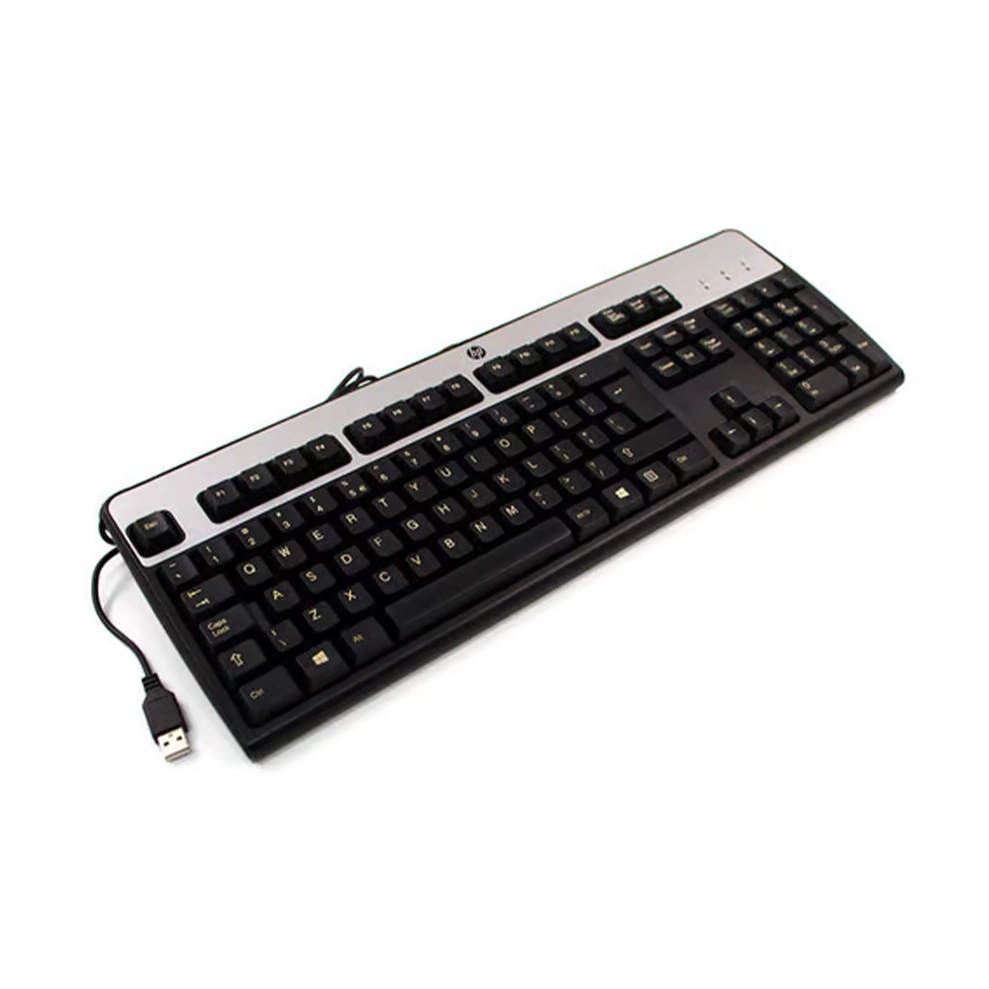 کيبورد اچ پی استوک با سیم مدل HP ku-0316