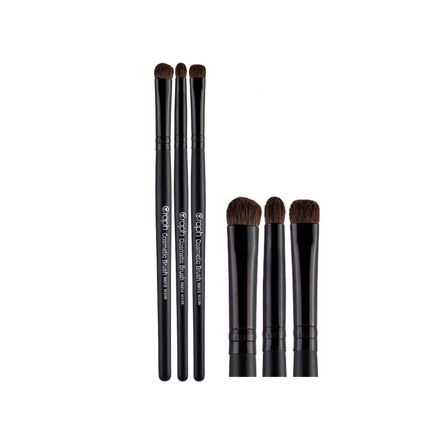 ست براش آرایشی سه عددی گراف Graph Brush