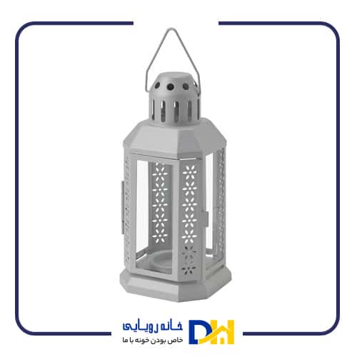 فانوس خاکستری ایکیا ENRUM