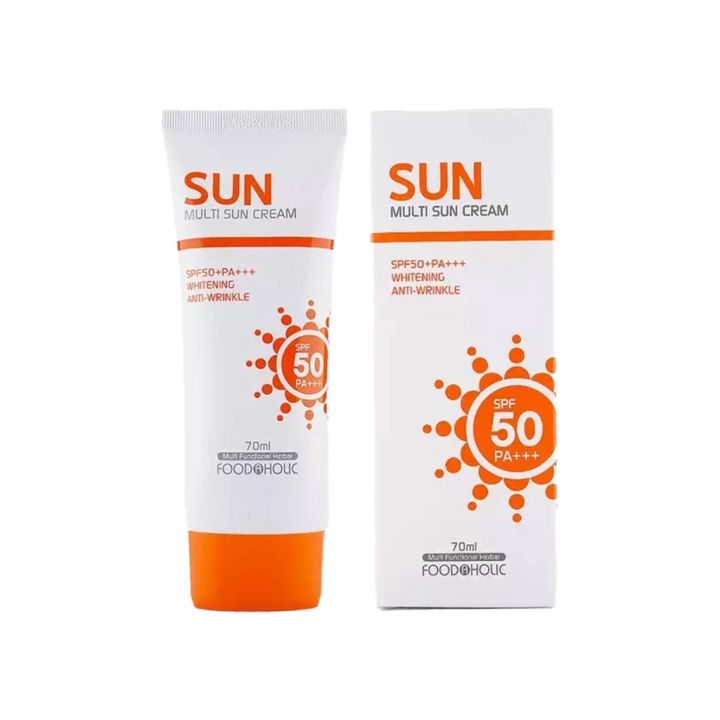 کرم ضدآفتاب چندکاره Multi Sun Cream فوداهولیک 70ml