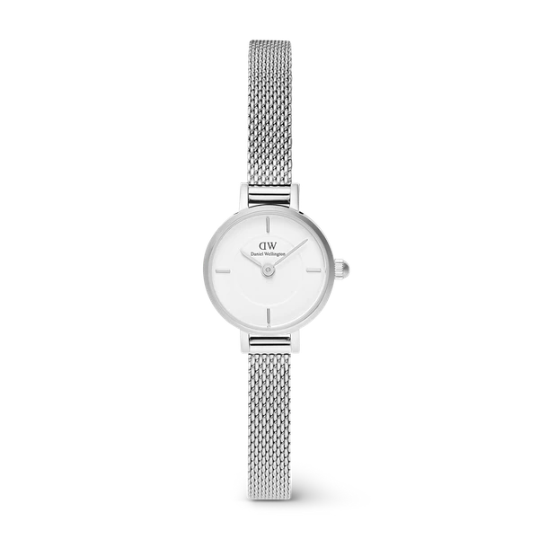 ساعت دنیل ولینگتون مدل PETITE MINI STERLING سیلور صفحه سفید (زنانه)