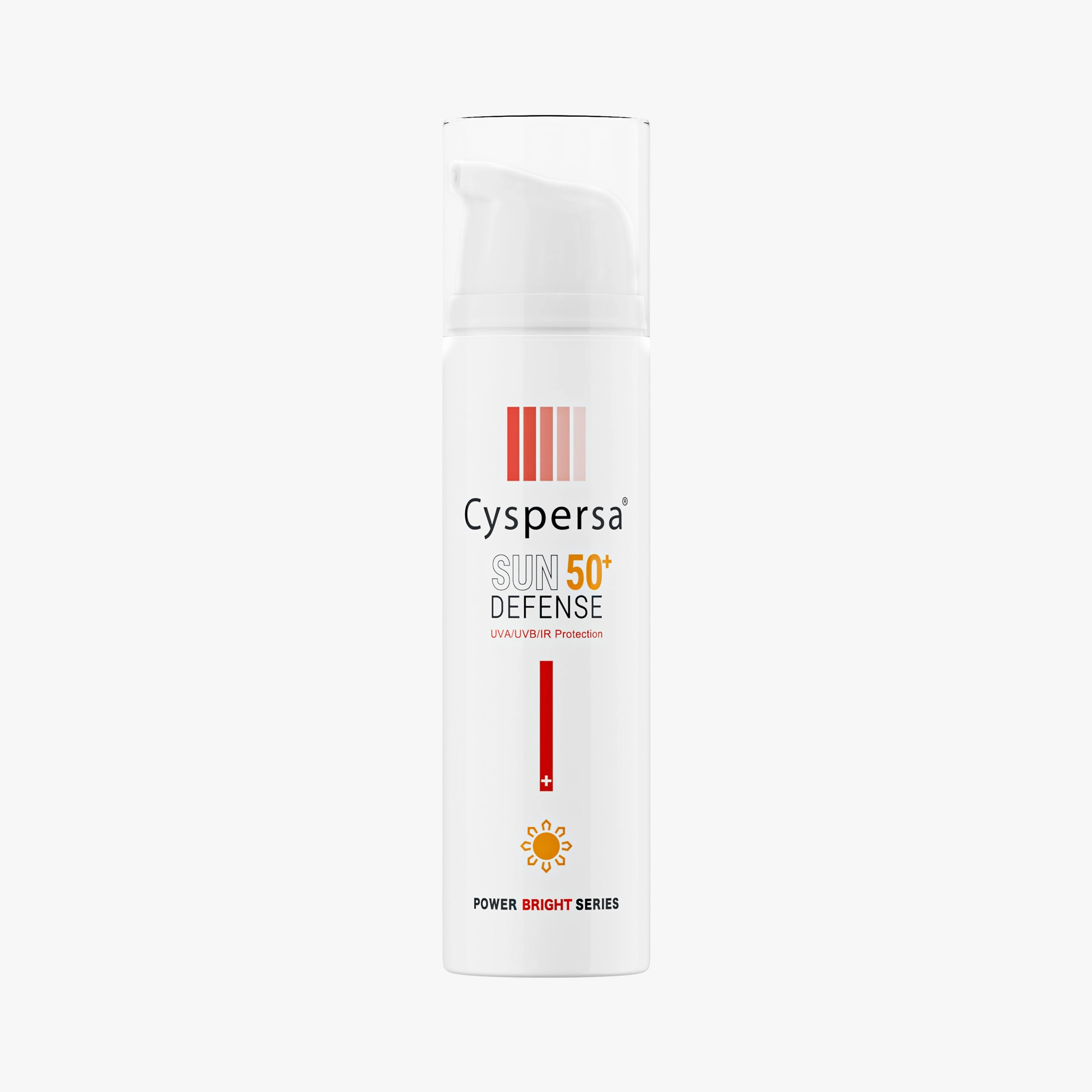 فلوئید ضد آفتاب +SPF50 پاور برایت سیسپرسا 50 میلی لیتر