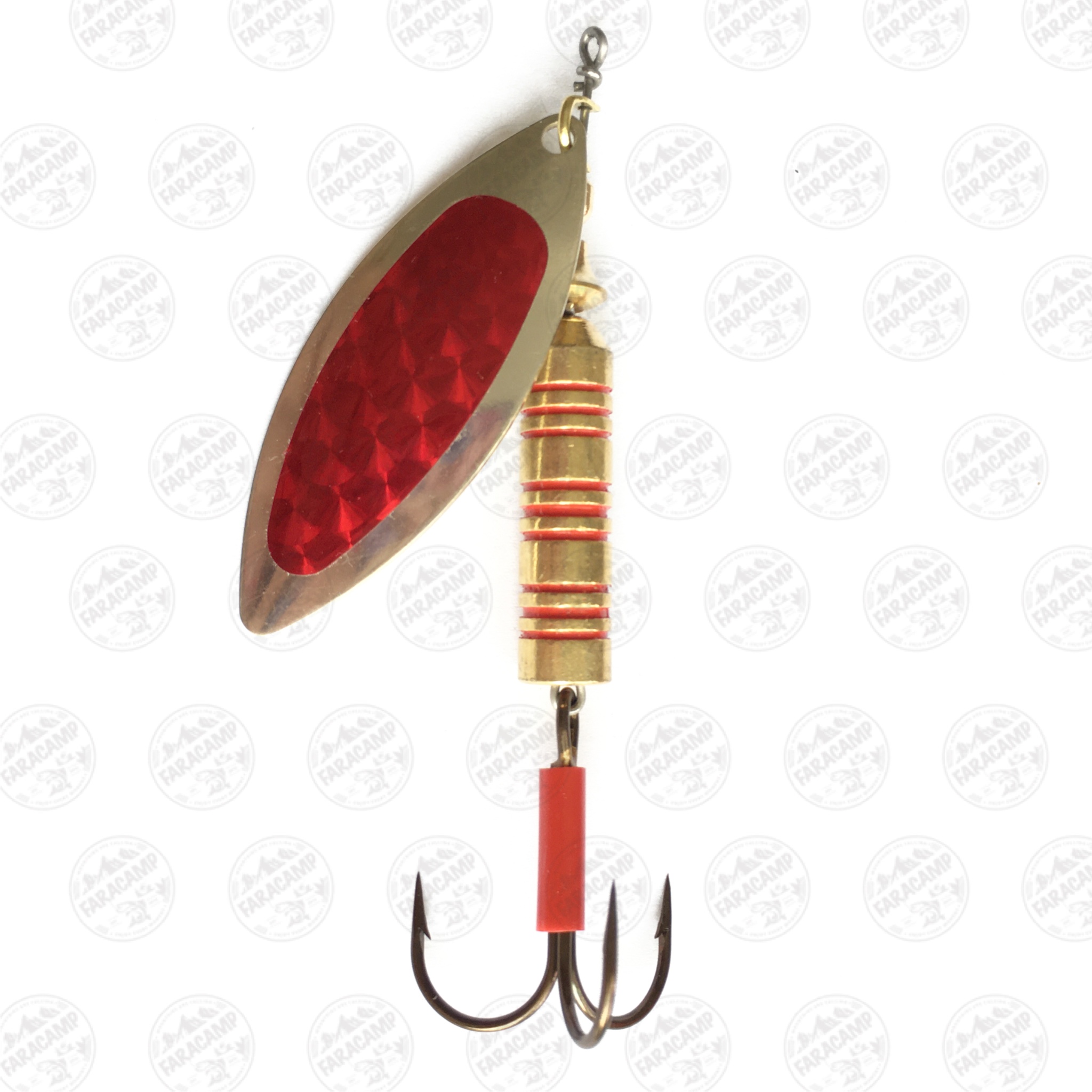 لانسه ماهیگیری لانگو سایز ۵ ایلبا ۲۴ گرمی Lungo Silver/Red Alpha