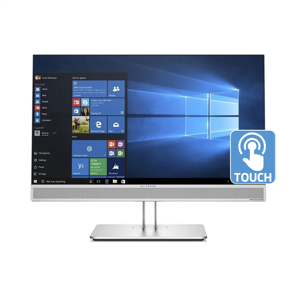 آل این وان استوک اچ پی لمسی HP EliteOne 800 G3 پردازنده i5 7500