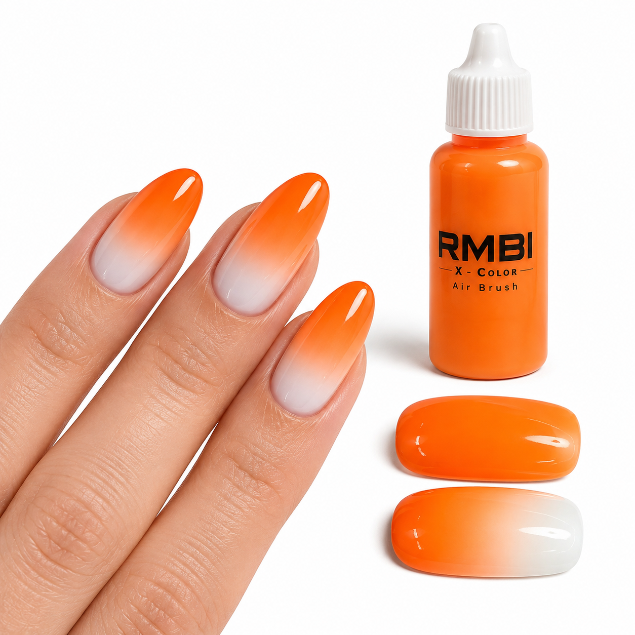 رنگ ایربراش برند RMBI رنگ نارنجی