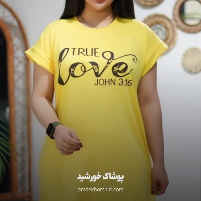 تیشرت قواره دارLove