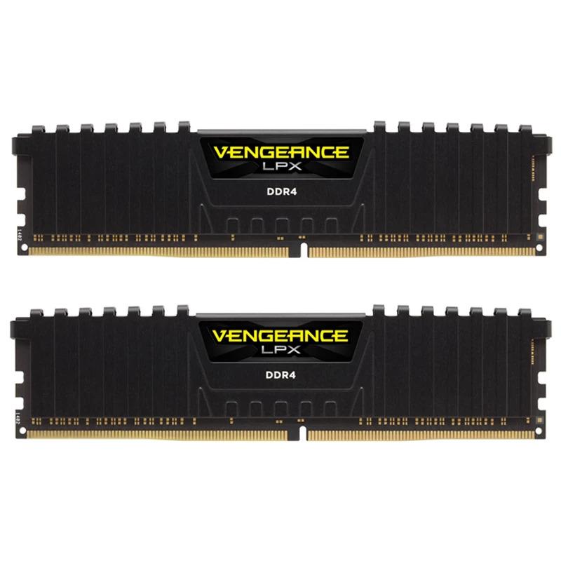 رم دسکتاپ DDR4 دو کاناله 2400 مگاهرتز کورسیر مدل Vengeance LPX ظرفیت 16 گیگابایت