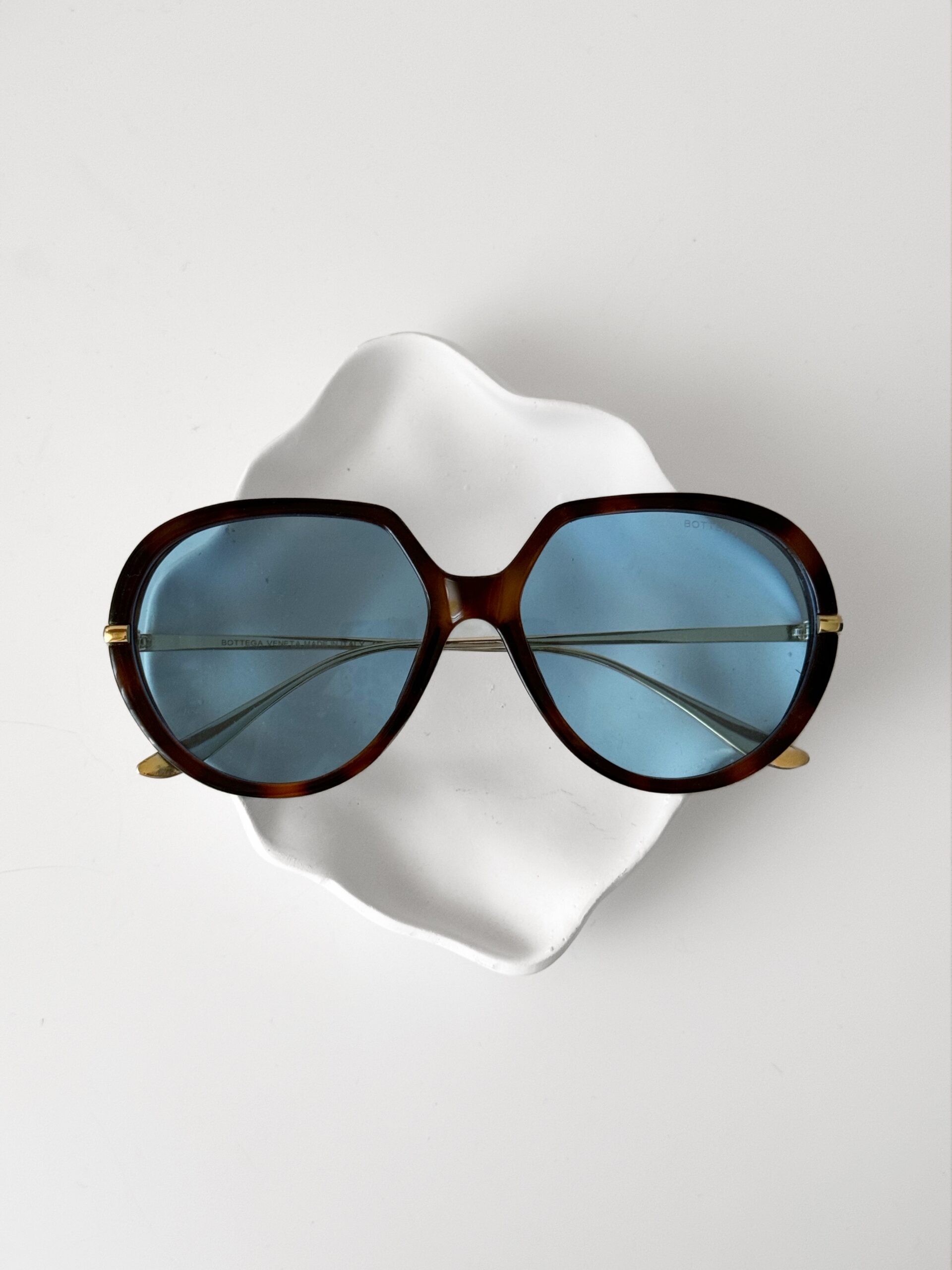 عینک آفتابی bottega veneta شیشه آبی