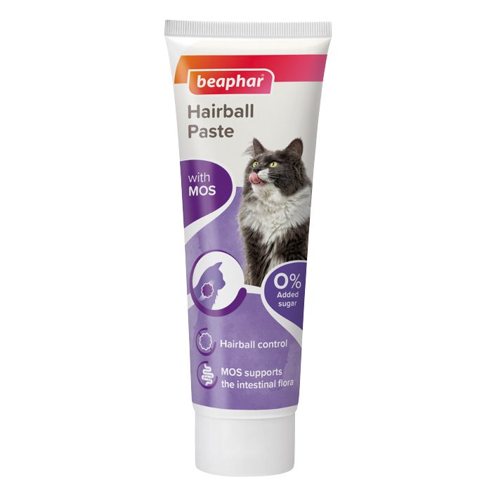 مالت ضد گلوله مویی بیفار مدل Hairball Prebiotic مخصوص گربه Beaphar Hairball Prebiotic Paste for Cats 100g