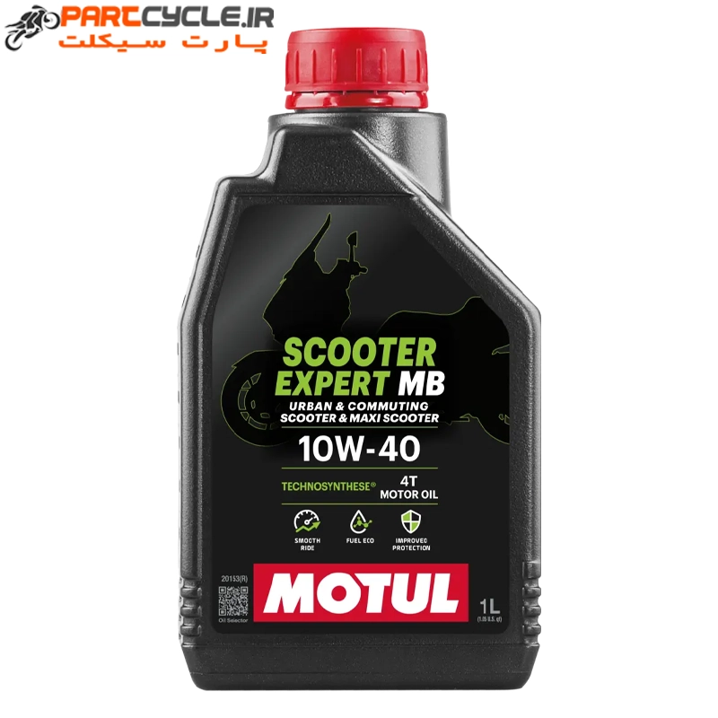 روغن موتول اسکوتر اکسپرت MOTUL 10W-40 SP JASO MB یک لیتر