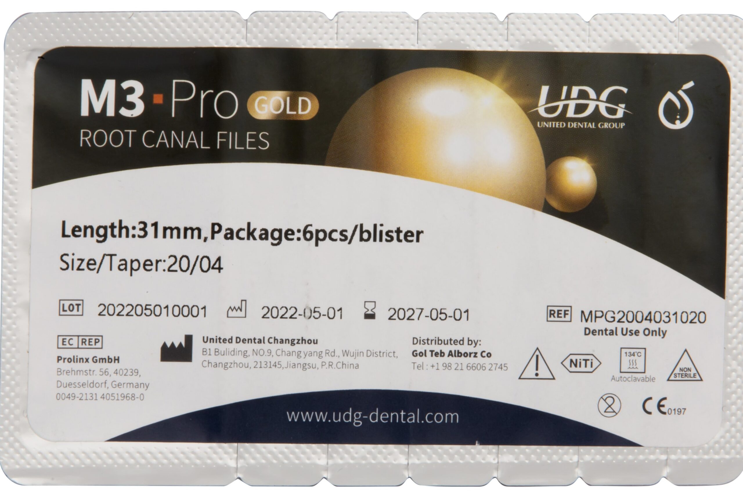 فایل روتاری ام تری پرو گلد (%4*20) M3 Pro Gold