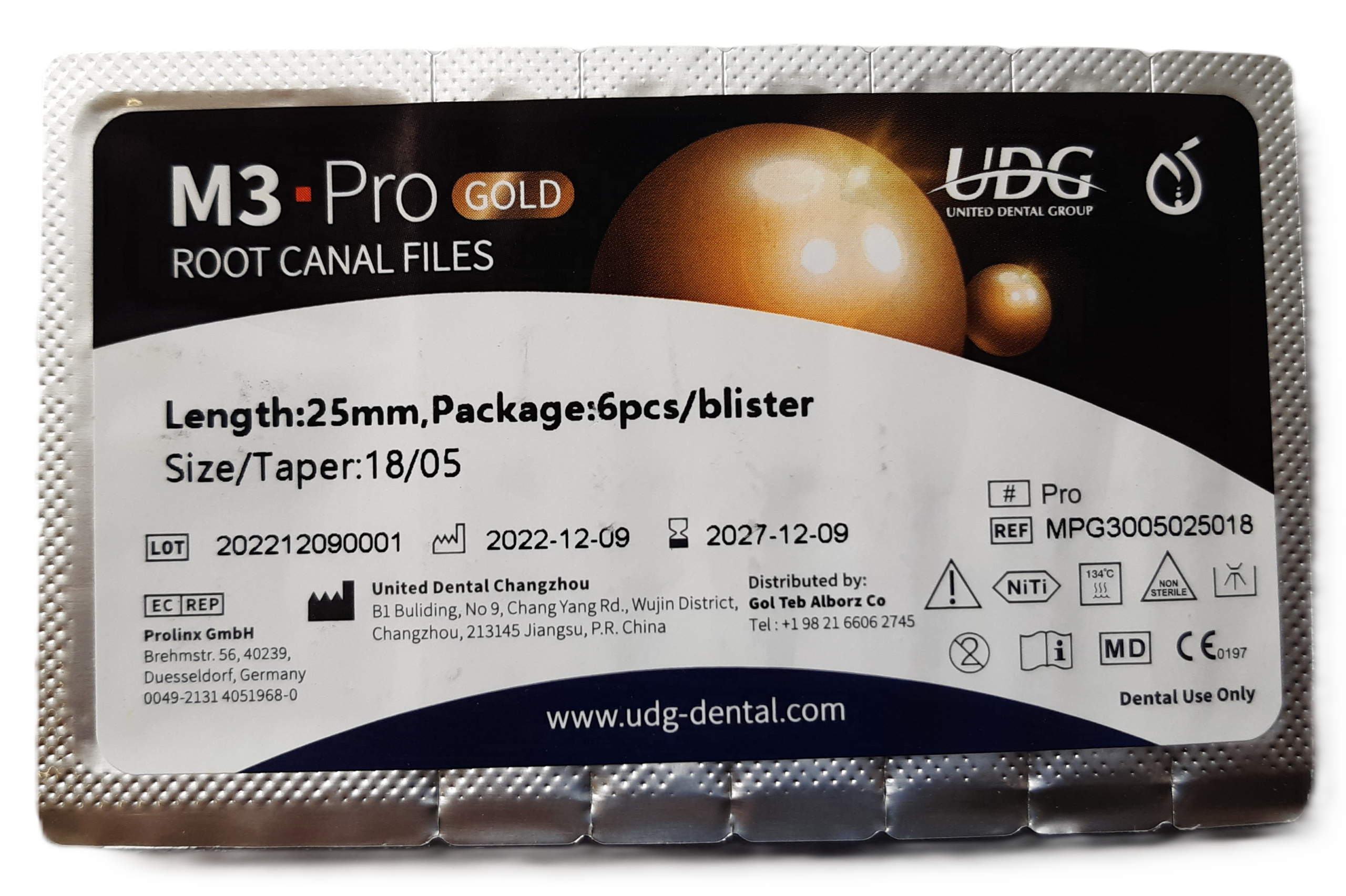 فایل روتاری ام تری پرو گلد (%5*18) M3 Pro Gold