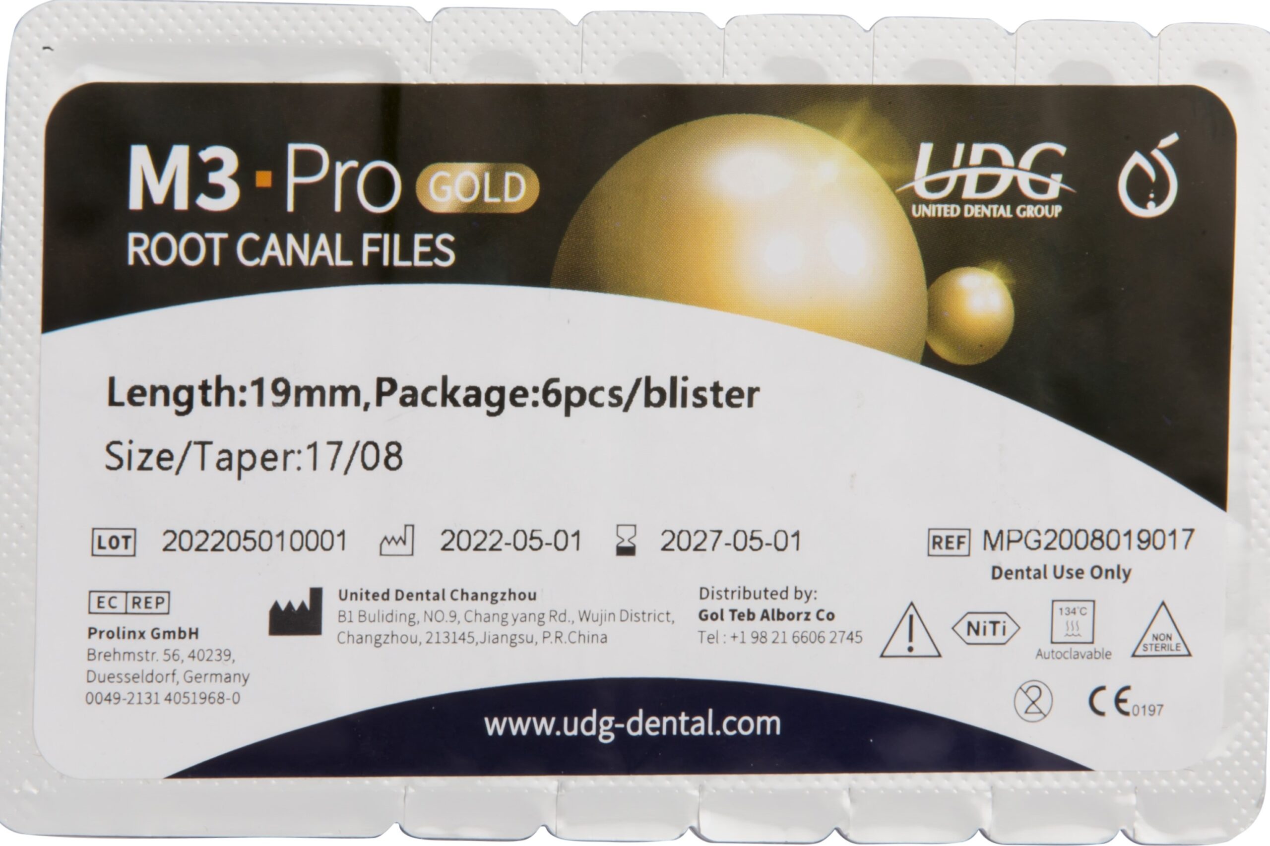 فایل روتاری ام تری پروگلد (%8*17) M3 Pro Gold