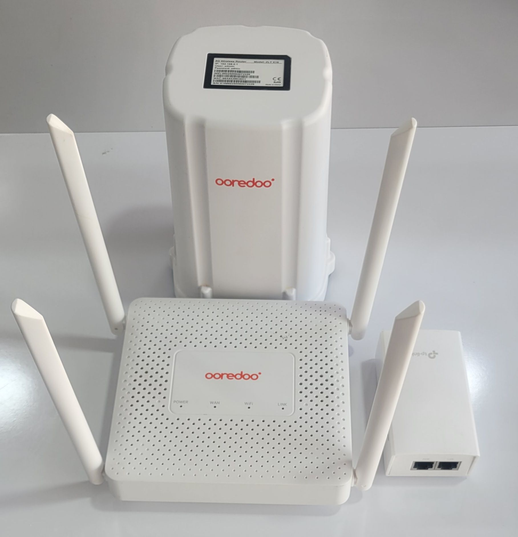 مودم 5G/TDLTE فضای باز ZLT X16 سوپر ادمین در حد نو با جعبه پایه