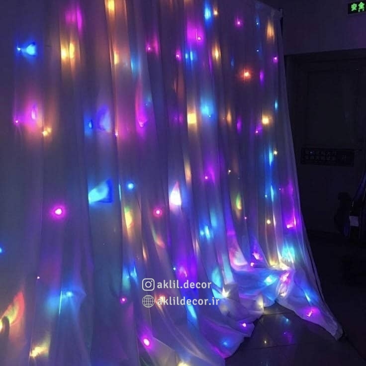 ریسه سوزنی چند رنگ