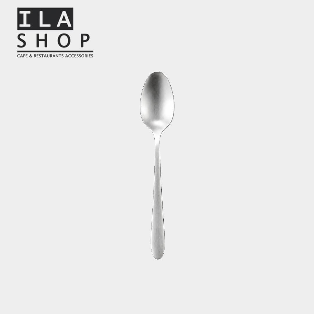 قاشق چای خوری استیل دونا مات شش عددی ایلا