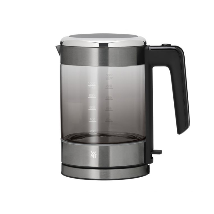 کتری برقی مشکی وی ام اف | WMF KITCHENminis Smoked glass kettle 1.0 L