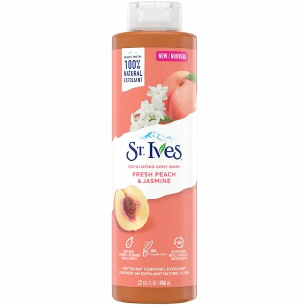 شامپو بدن هلو تازه و یاس سنت ایوز حجم 650ml st ives