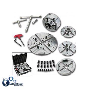 ست چهار نظام خراطی شفت 25 میلیمتر محک CK-3.75Z/S1
