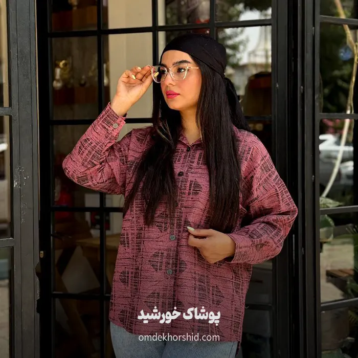 شومیز پشت دکمه کد 23