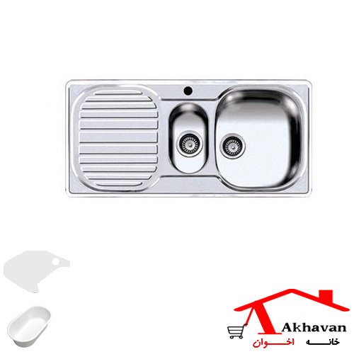 سینک ظرفشویی توکار کد 10 اخوان