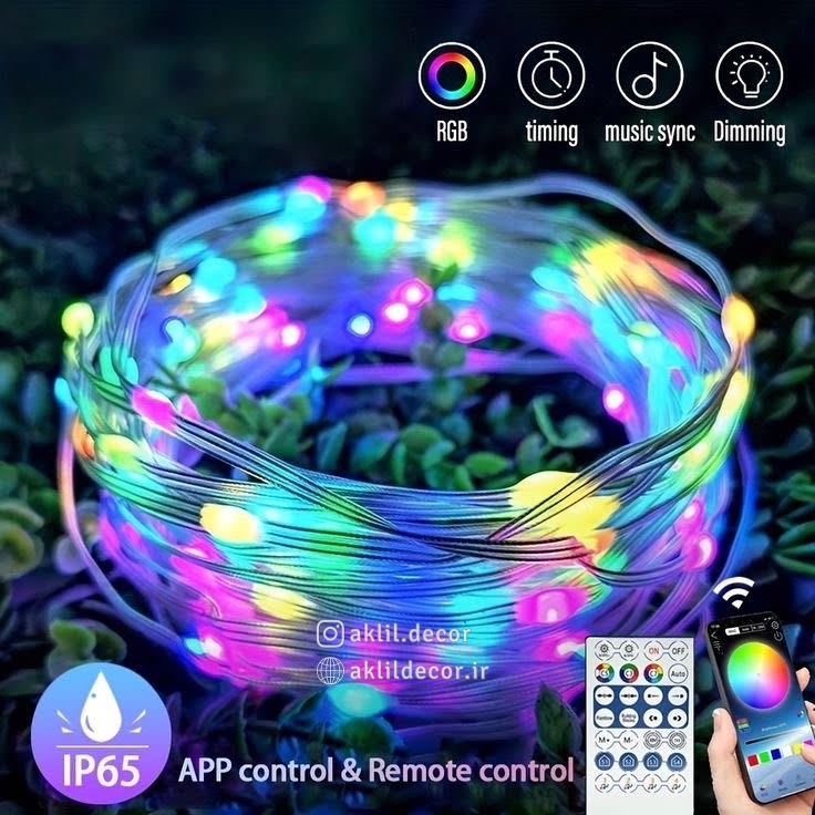 ریسه مولتی کالر RGB بلوتوثی