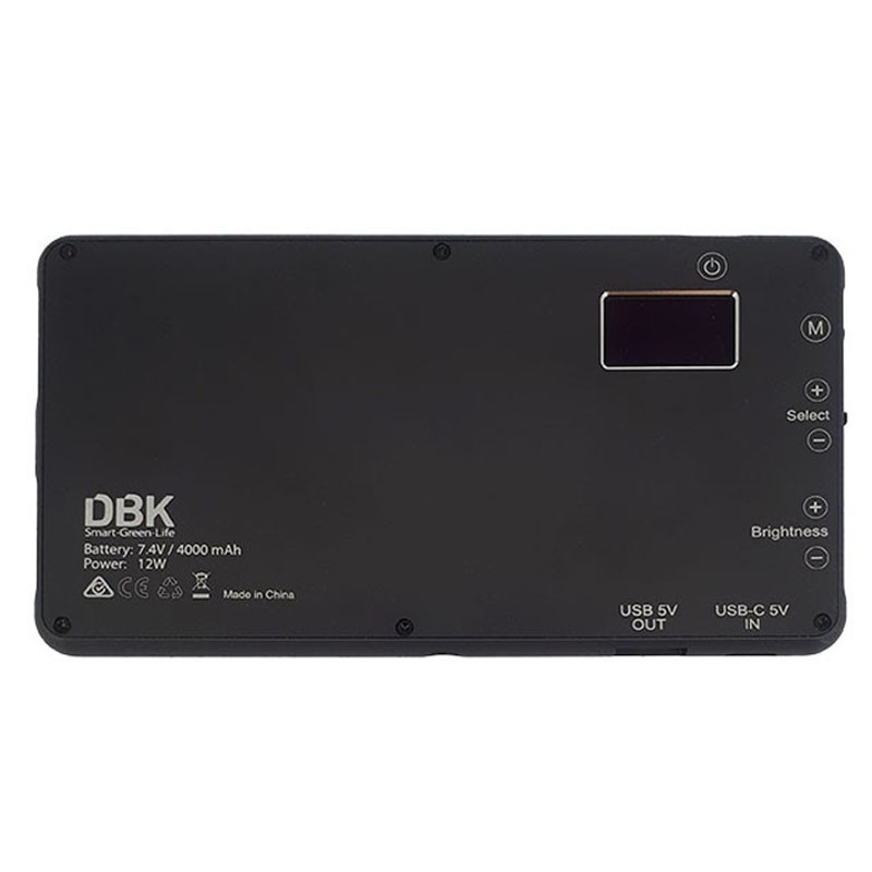 نور ثابت رنگی دی بی کی DBK RGB BGD011