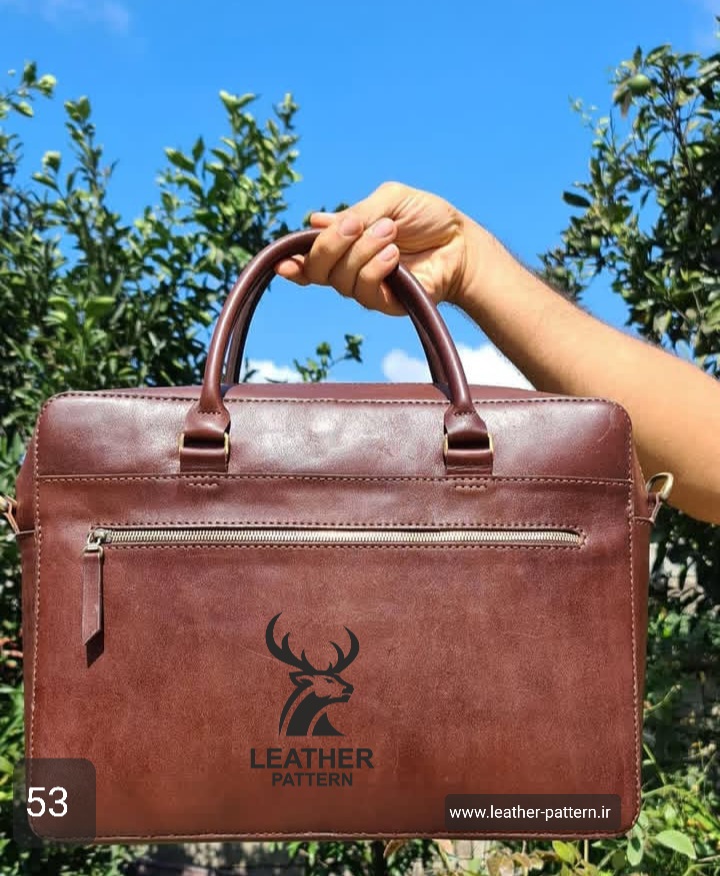 الگوی کیف اداری چرم کد D-53