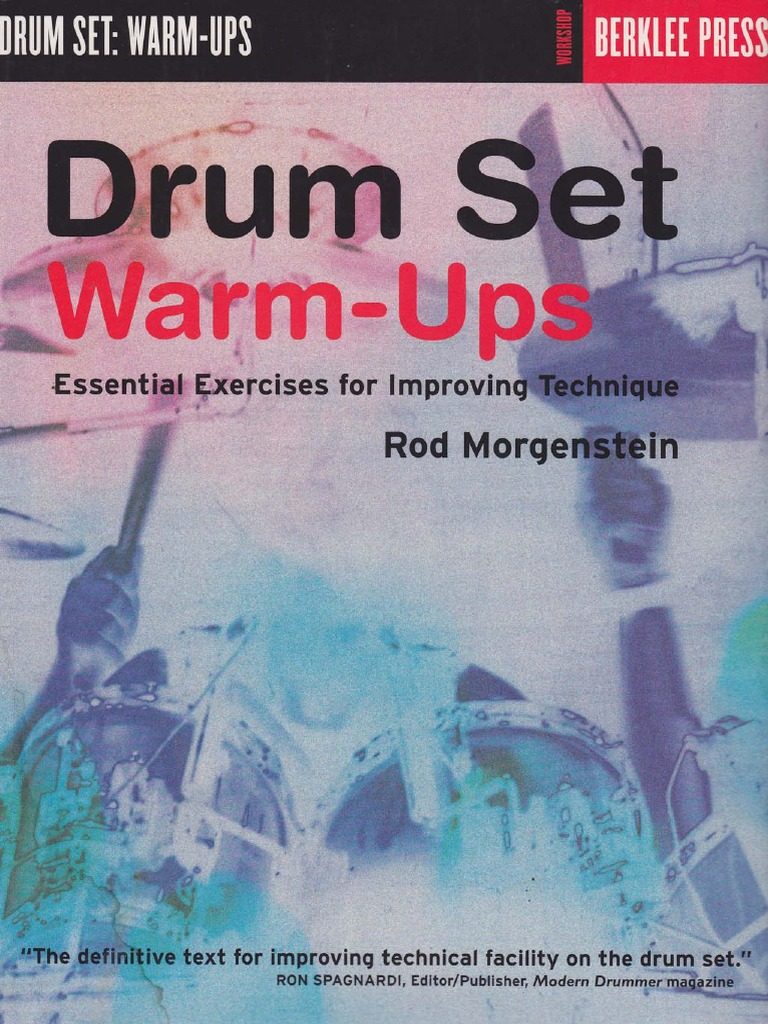 کتاب آموزش درام Rod Morgenstein_Drum Set Warm Ups