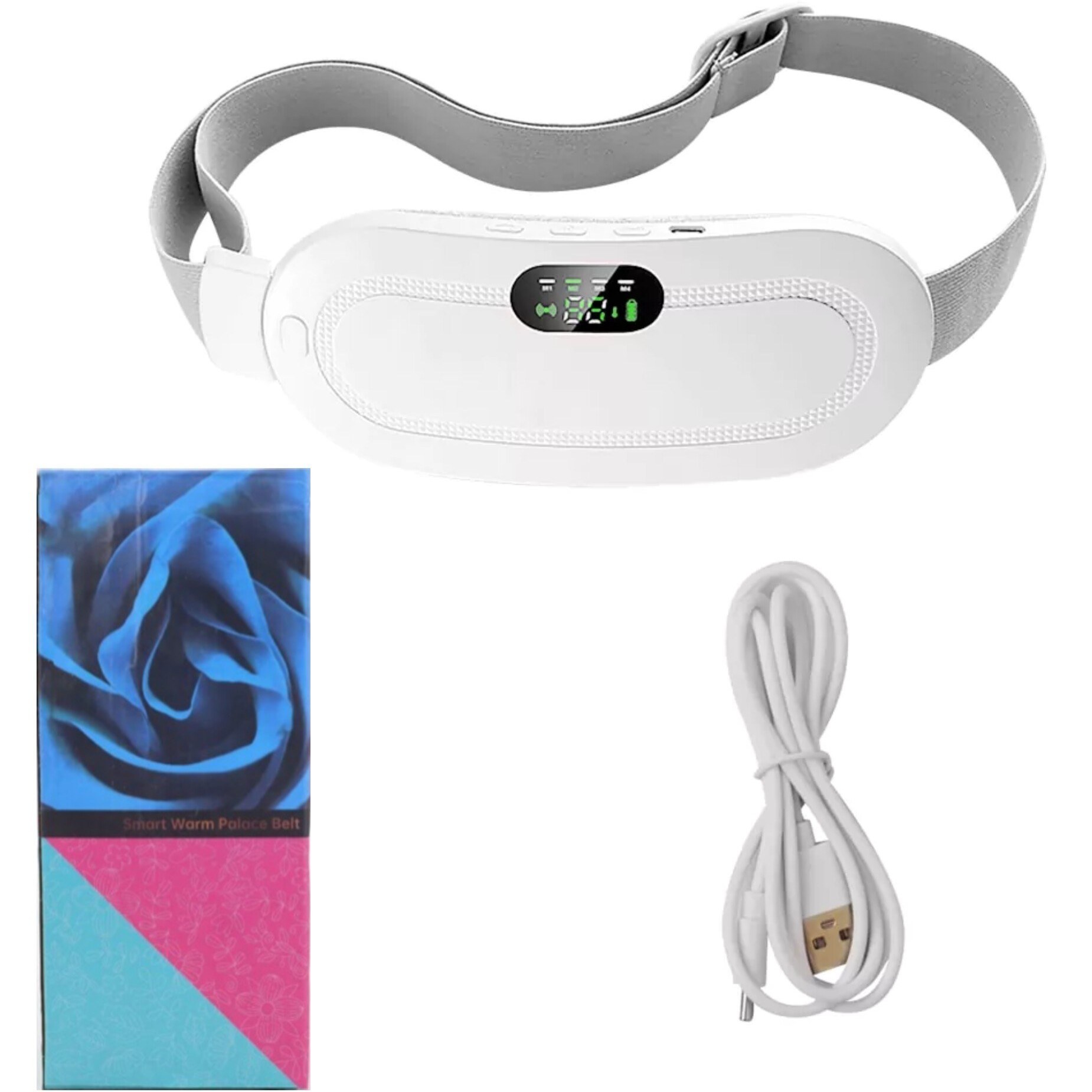 کمربند و ماساژور شکم خانم ها مدل smart warm palace belt کیفیت عالی