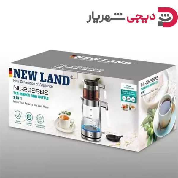 چایساز سماوری سفید NL-2998WS