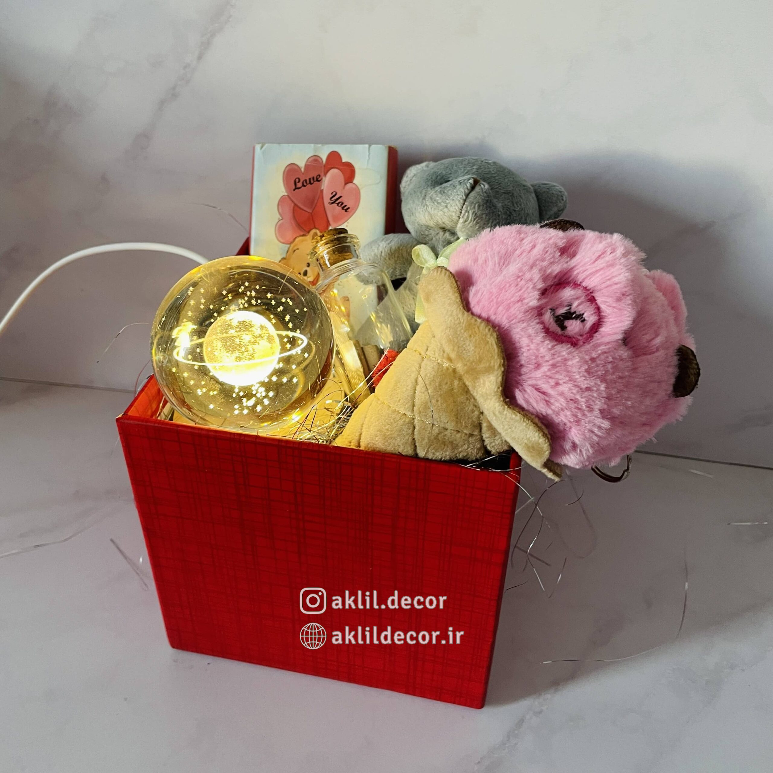 پک هدیه دخترانه بستنی