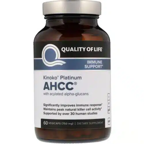 کپسول گیاهی تقویت سیستم ایمنی ای اچ سی سی پلاتینیوم کینکو 60 عددی Kinoko Platinum AHCC